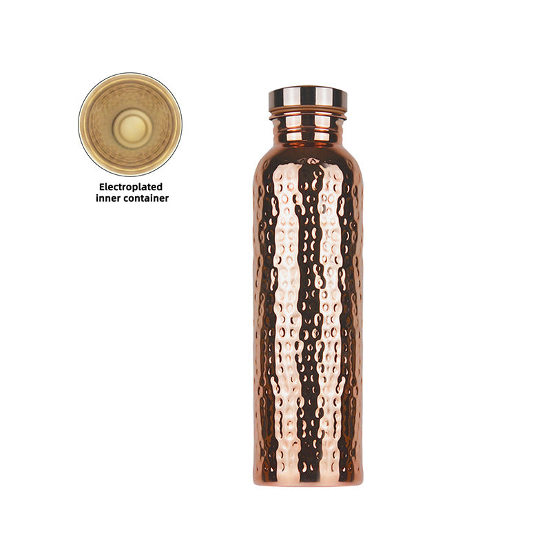 800ML Copper Water Bottle